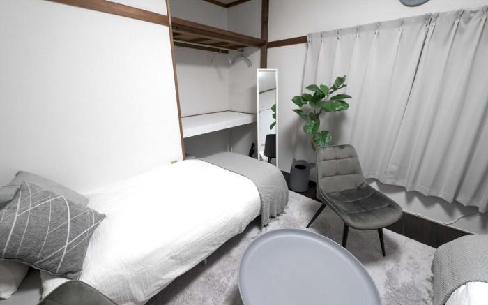 Close to Shinjuku! [3rd]Corner,Twin beds,Projector