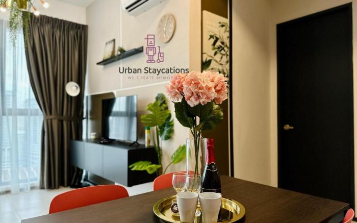 Stylish 3BRCityView UrbanSuite GTown@10pax A163 N 