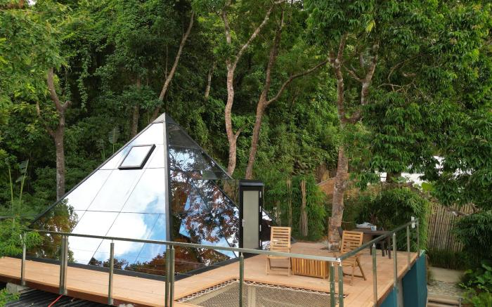 The Glas Pyramid @ Glamping at Karuna El Nido