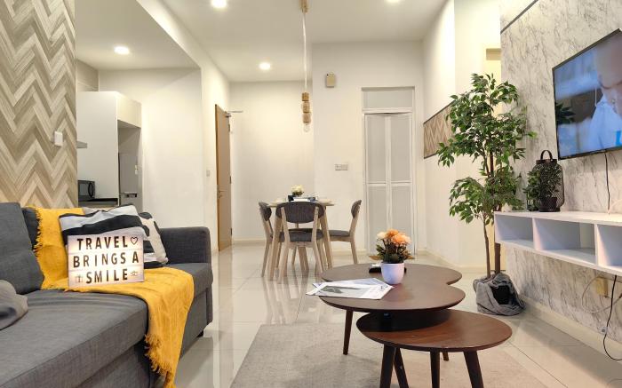 Muji Dpristine 1313 2BR, 3 min to Legoland, 6 PAX