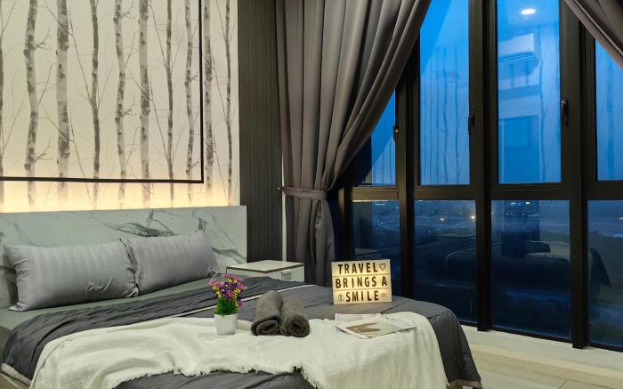 Muji Dpristine 1313 2BR, 3 min to Legoland, 6 PAX