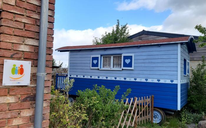 The Little Blue Caravan