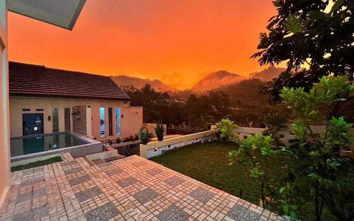 Villa Boca Sentul Bogor, Private pool villa 4BR