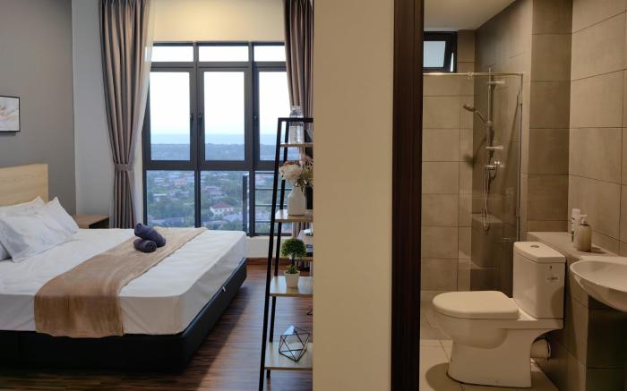 K Avenue *Sunset View* 3 Pax (5 Mins to Airport)
