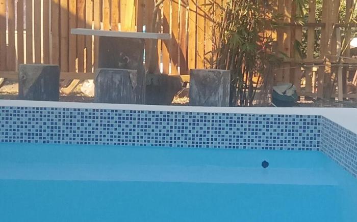 Matthew's Private Pool by Mia and Miguel's House