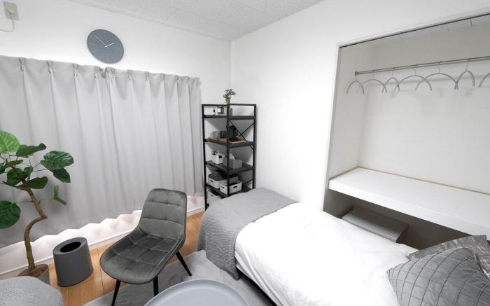 Close to Shinjuku! [4th]Twin beds,Projector!