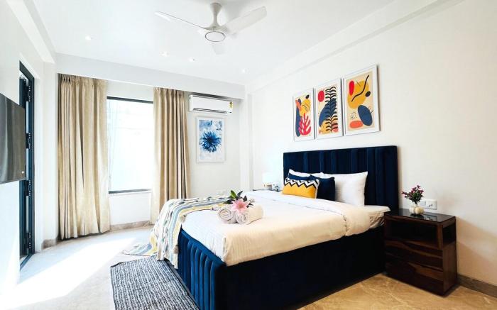 BluO 3BHK CityWalk Mall, MAX Saket -Lift, Balcony.