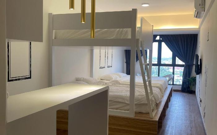 K Avenue Family Suites (4-6 pax)/5 minutes from Kota Kinabalu International Airport