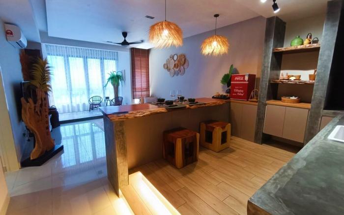 Bali 1BR 4Pax/Premium ID/Bathtub/WaterPark/Seaview