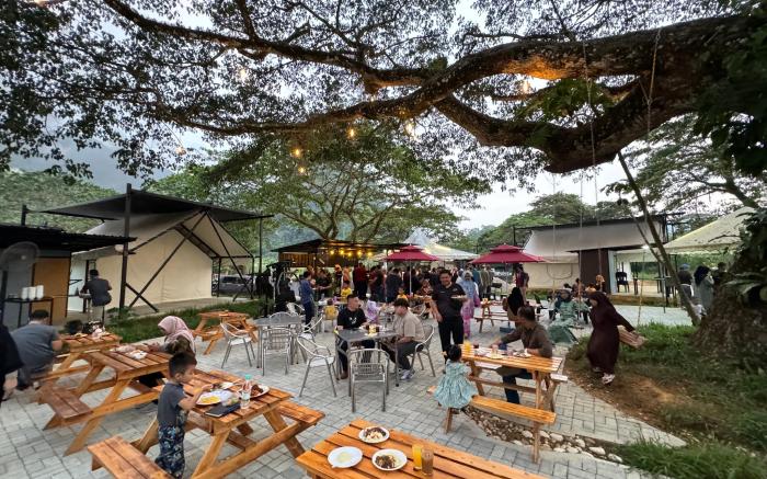 Glamping at Xscape Tambun