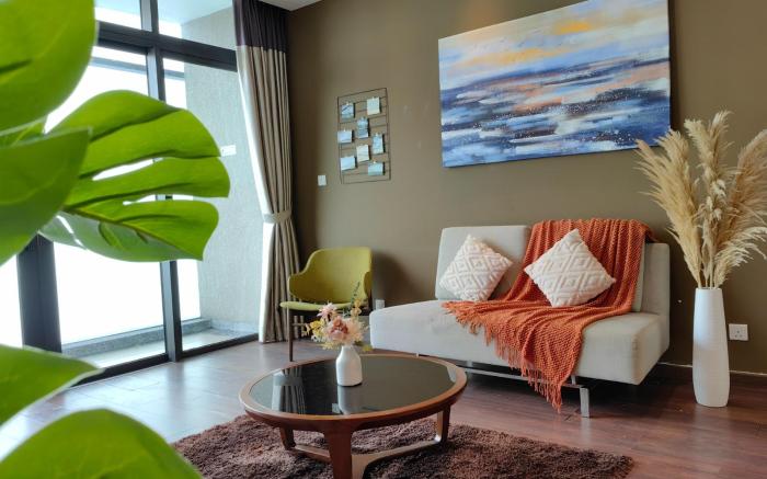 L Homestay Riverson Soho KK City 4 Pax + Washer