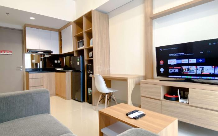Best Deal Restful 1BR Vasanta Innopark By Travelio