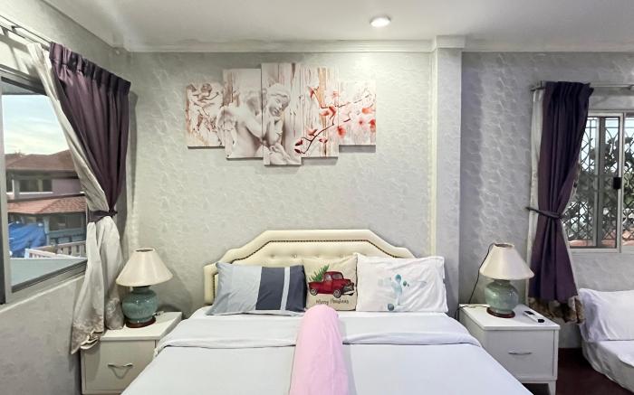 jomtien beach 1km,green garden POOL villa,5BR