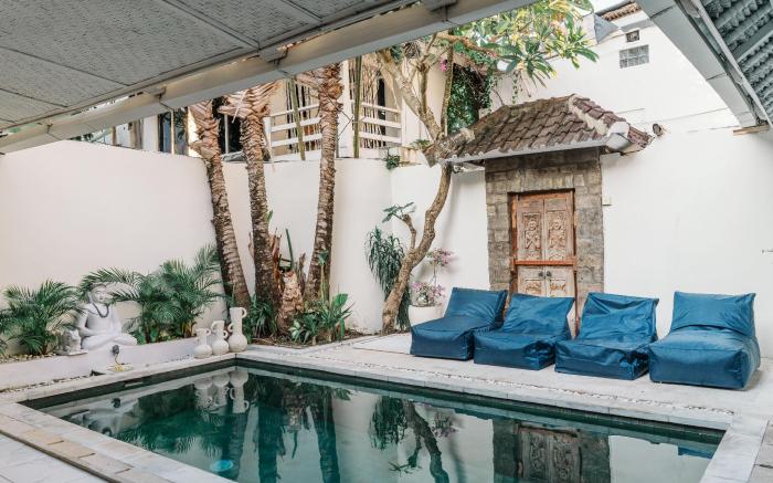 Modern 3BR Villa, 4min to Double Six Beach + Pool