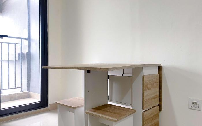 Minimalist Studio Meikarta Apartment By Travelio