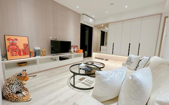 Aug hot sale/ Designer House MRT5min科技大樓站/免走樓梯附陽台