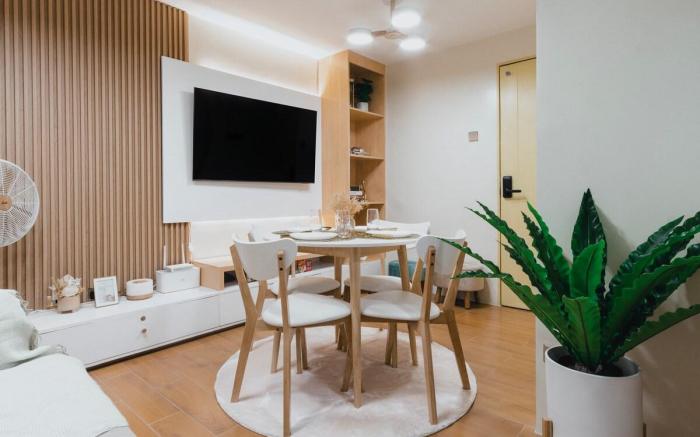 Aesthetic 3BR Condo Near Airport, Samal & SM