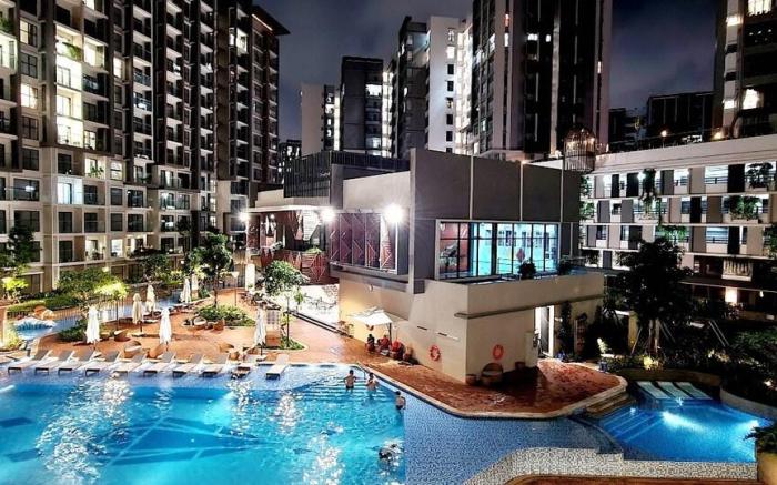 Apartment with swimming pool in Tan Phu district