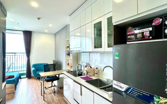 Studio đẹp với bể bơi, gym, hồ chạy bộ riêng