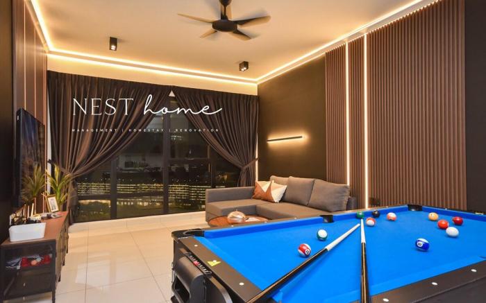 【Pool Table & Bathtub】D'Imperial Suite【Southkey】16