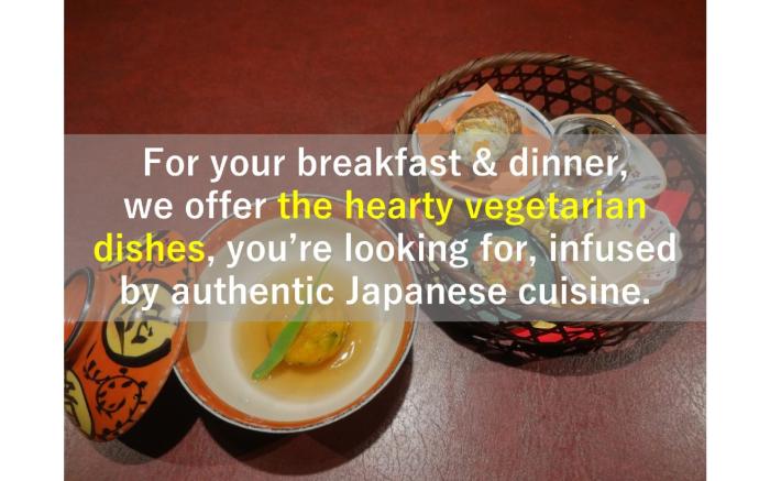 IZUNA INN & SPA - the veggie delights (介山・本館　伊豆梛)