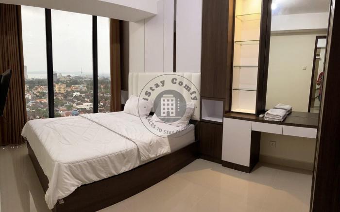 1BR Pollux Habibie B1207 City and Sea View