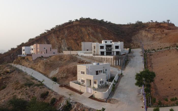 ELIVAAS Shourya Zenna Luxe 3BHK Villa with Pvt Pool, Udaipur