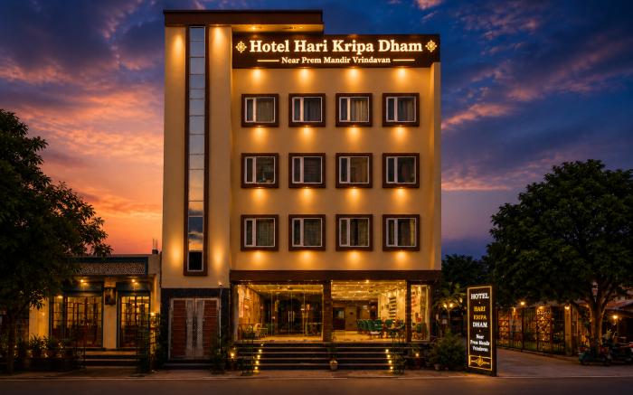 Hotel Hari Kripa Dham Near Prem Mandir Vrindavan