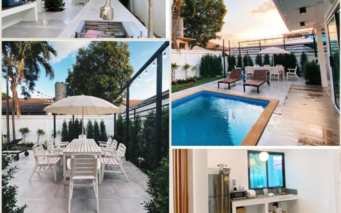 ChomTawan Banrublom pool villa house, rayong beach