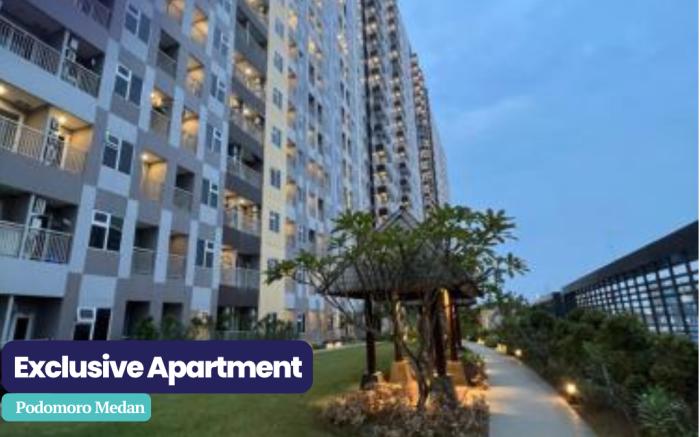 Apartemen Podomoro Deli Medan - LIberty Tower F