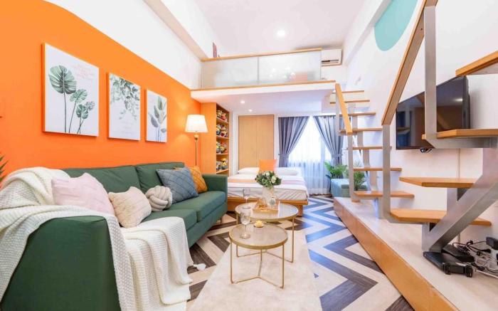 FS Apartment with Lift near Ximen MRT, Ximen District, Independent Bathroom