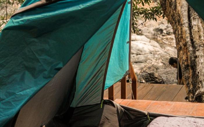 Blue Tent