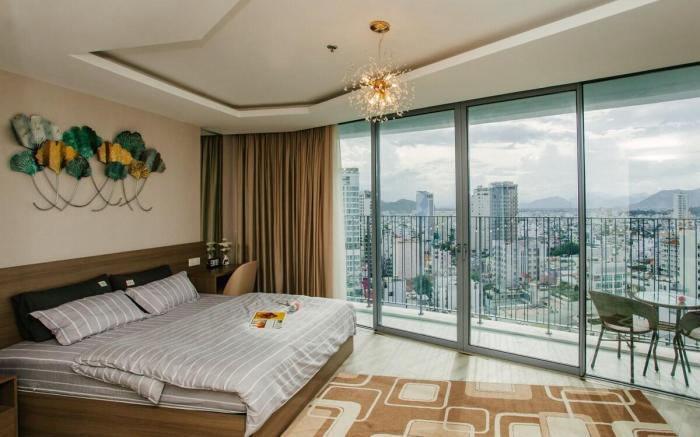 Nha Trang central 1 bedroom  Studio city view
