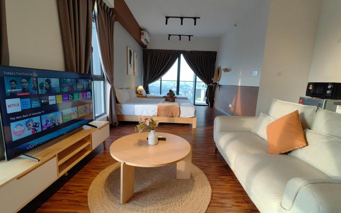 Sunset View|FreeParking|KAvenue|Cozy Room 3-4 Pax