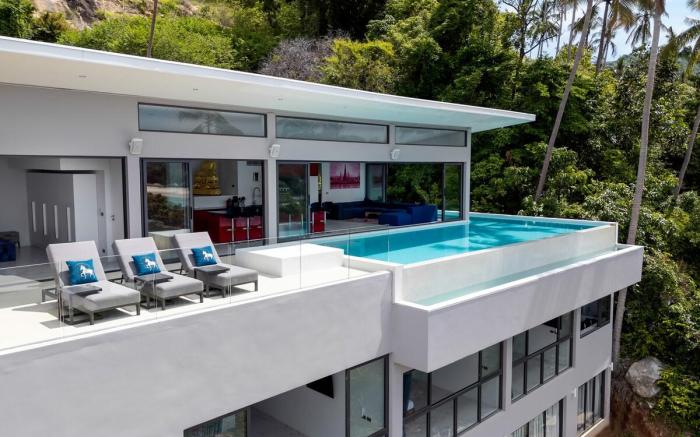 Villa Sookjai: Ocean View Villa with Pool & Bar