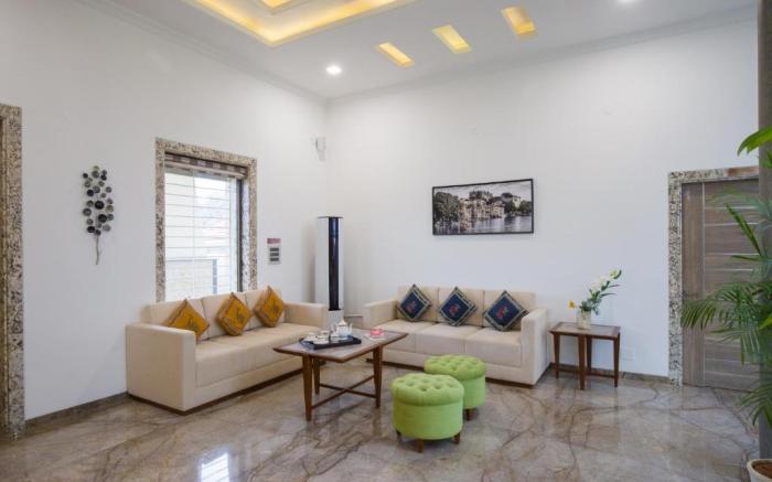 ELIVAAS Shourya Celesta Luxe 3BHK Villa with Pvt Pool, Udaipur