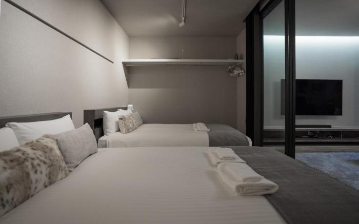 Villa deLuxe@西九条  新築，USJ電車で5分，西九条駅徒歩3分，2室，最大6人