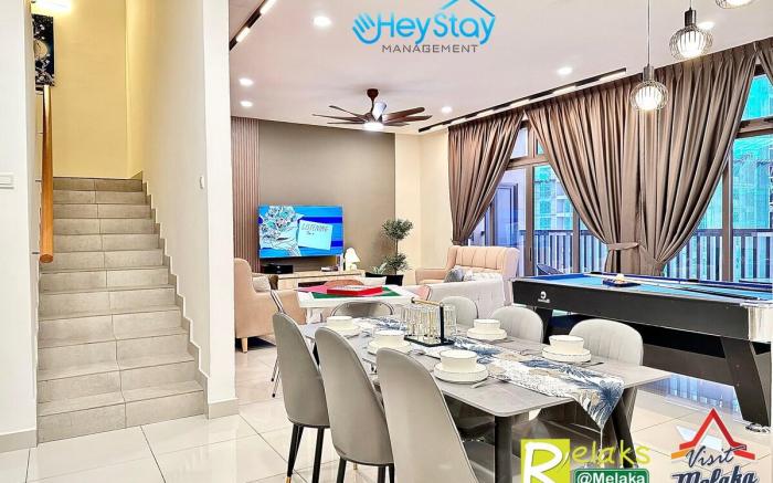Bali Penthouse 17Pax/KaraoK/Mahjong/5MinsJonkerSt