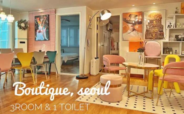 Boutique,Seoul"Spacious,3Room, entire house