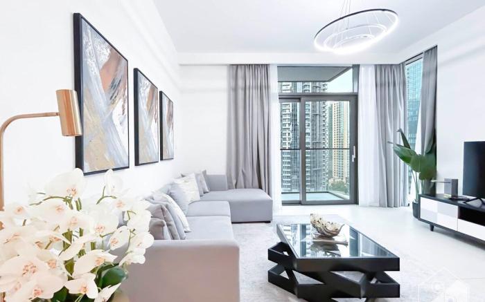 Stunning Burj Crown 2bedroom with Balcony & View