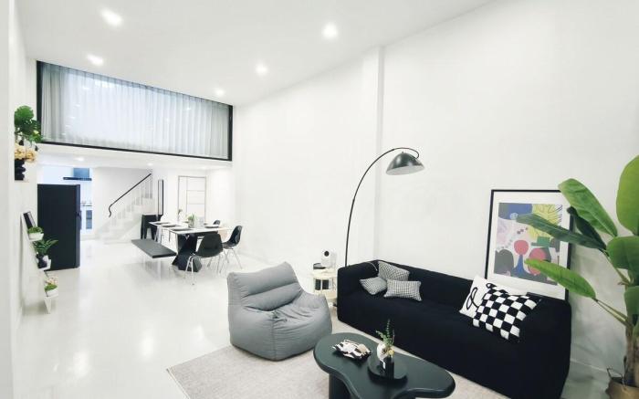One Bangkok/bts&mrt silom walk 2mins/5rooms5beds