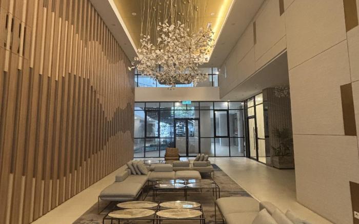 Sky Trees  Comfort room With Simple Design Concept