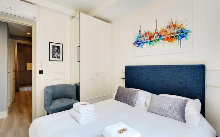 Modern apartment with balcony - 2BR6P- Roquette
