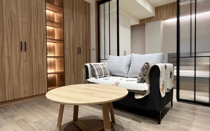 Leisurely Living, Miaoli City #New Hotel-style Apartment #Balcony #Tumble Dryer Washing Machine #
