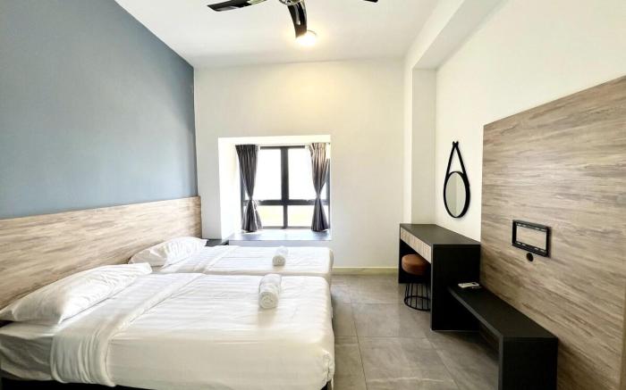 Imperio 2Bedroom 4pax/Wi-fi/1parking/TvBox/SeaView