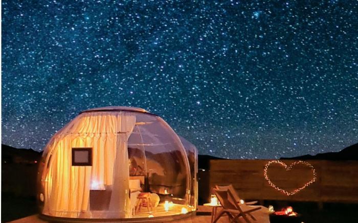 The Hunter Valley Star Gazing BubbleHotel 
