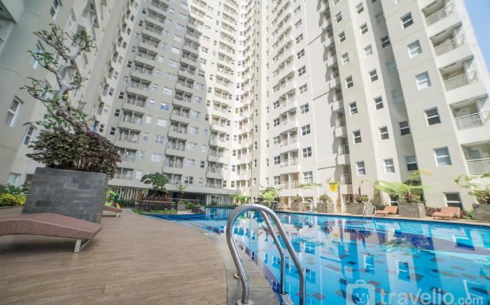 Tranquil 1BR at Parahyangan Residence By Travelio
