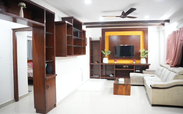 Enjoy a homely atmosphere flat