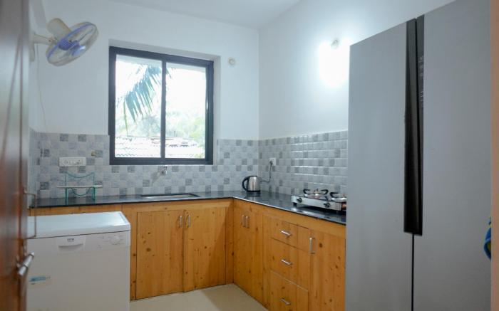 1 BHK Private Apartment with Balcony