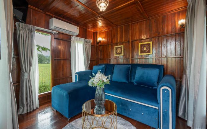 wooden  romantic villa with 2bedroom 